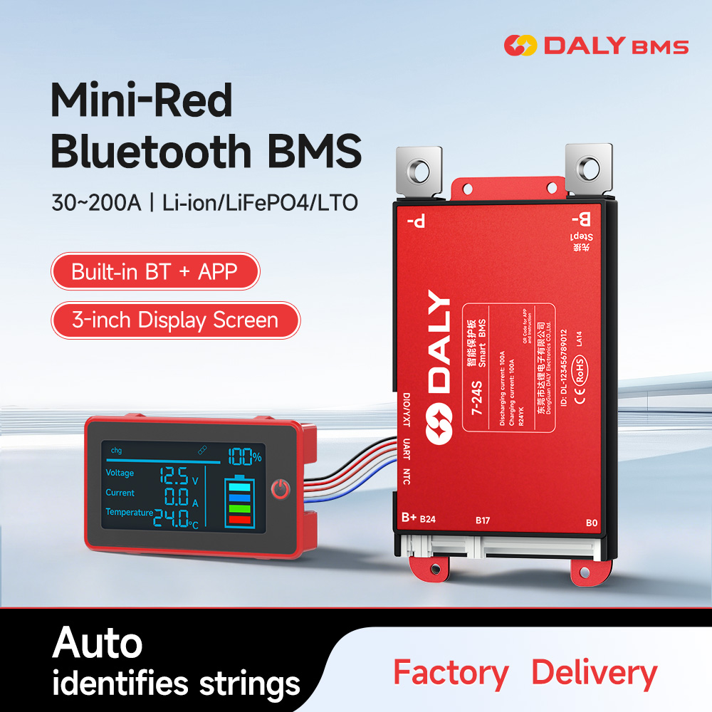 Daly Smart BMS 4S 7S 8S 13S 14 - Smart Bms 24S 200A Bluetooth Lifepo4 avis et prix