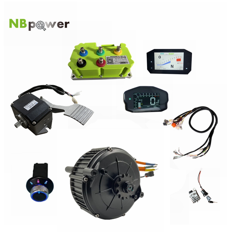 Kit moteur PMSM QSMOTOR 165 35 - Mid Drive Motor Kit 72V 5000W avis et prix
