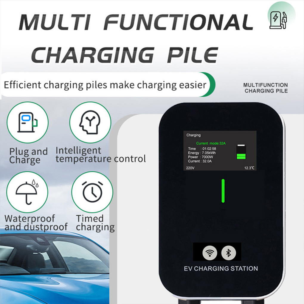 TYPE-2 Wallbox EV chargeur 7KW - Ev Charger Type 2 22Kw 32A 3 Phase avis et prix